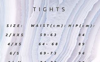 WE'VE UPDATED OUR SIZING CHART