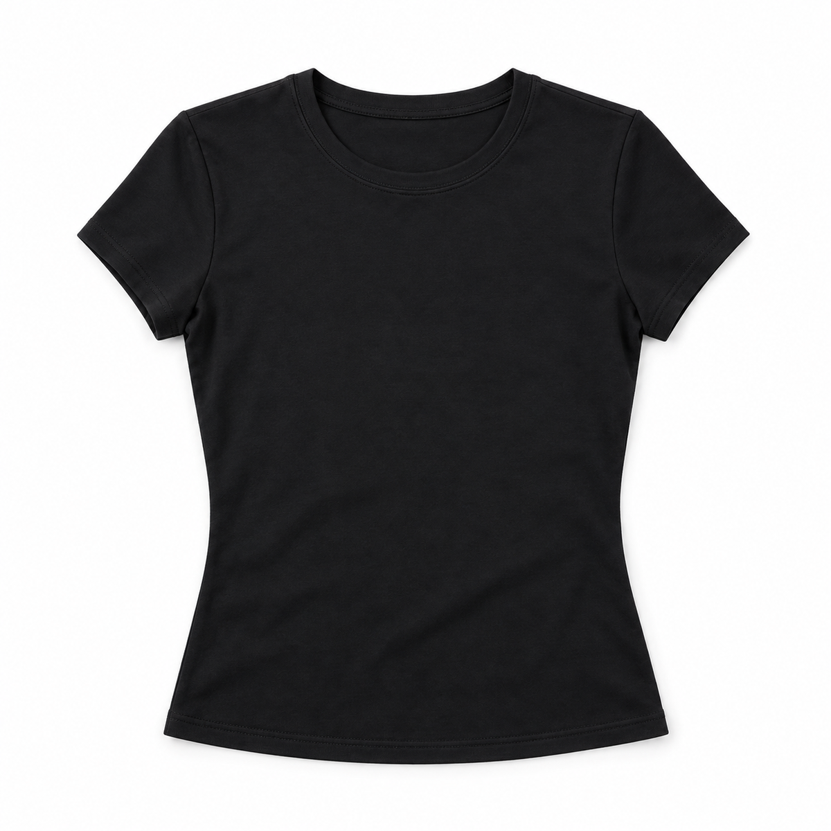 Short Sleeve Shirt  - basis Lyocell -Black