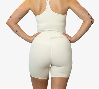 Biker Shorts mid length V3 - Meringue
