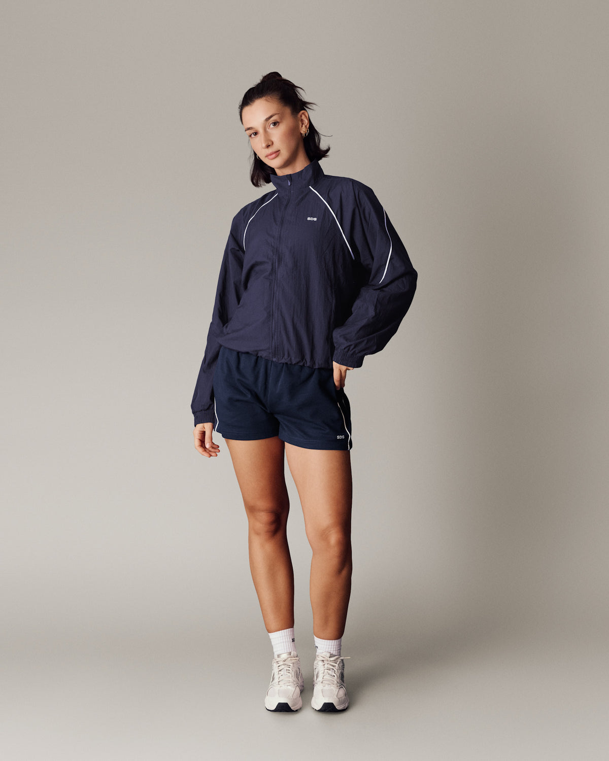 Soft Fleece Jacket - Navy
