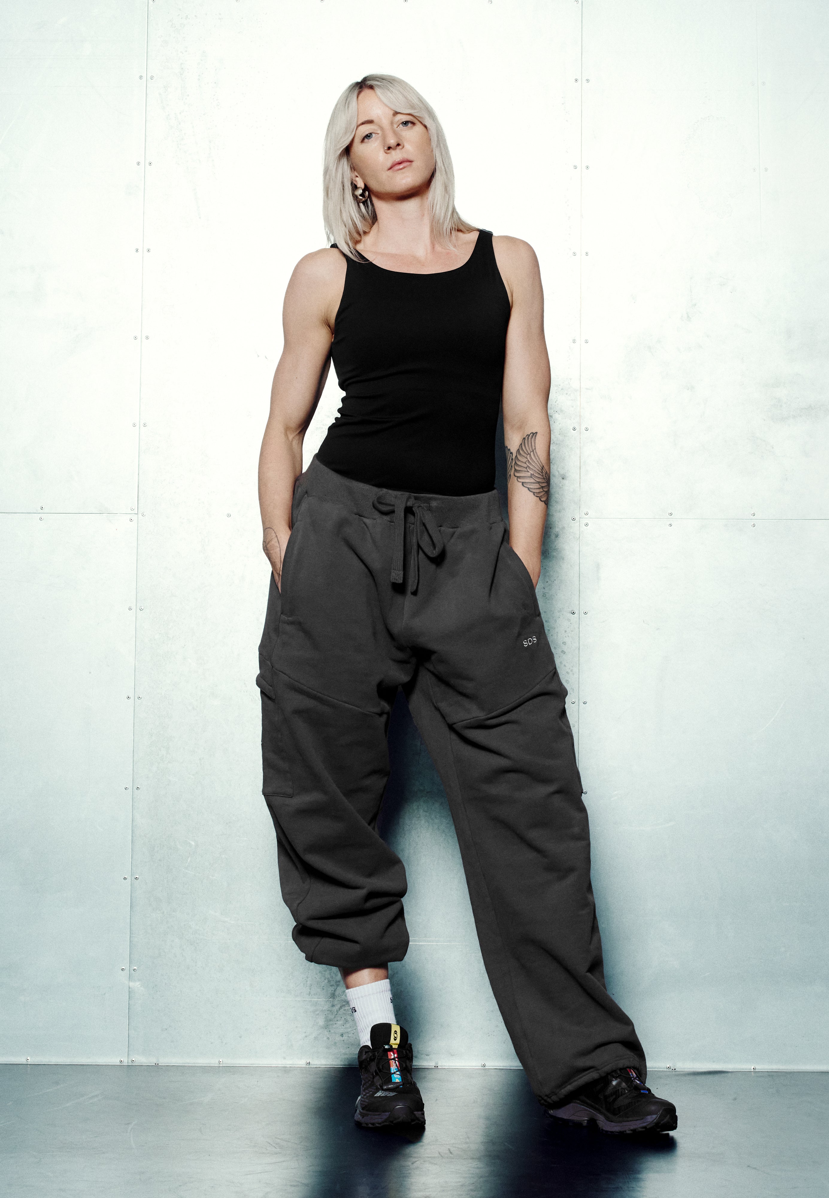 Tracer Pants Oversized - Grey