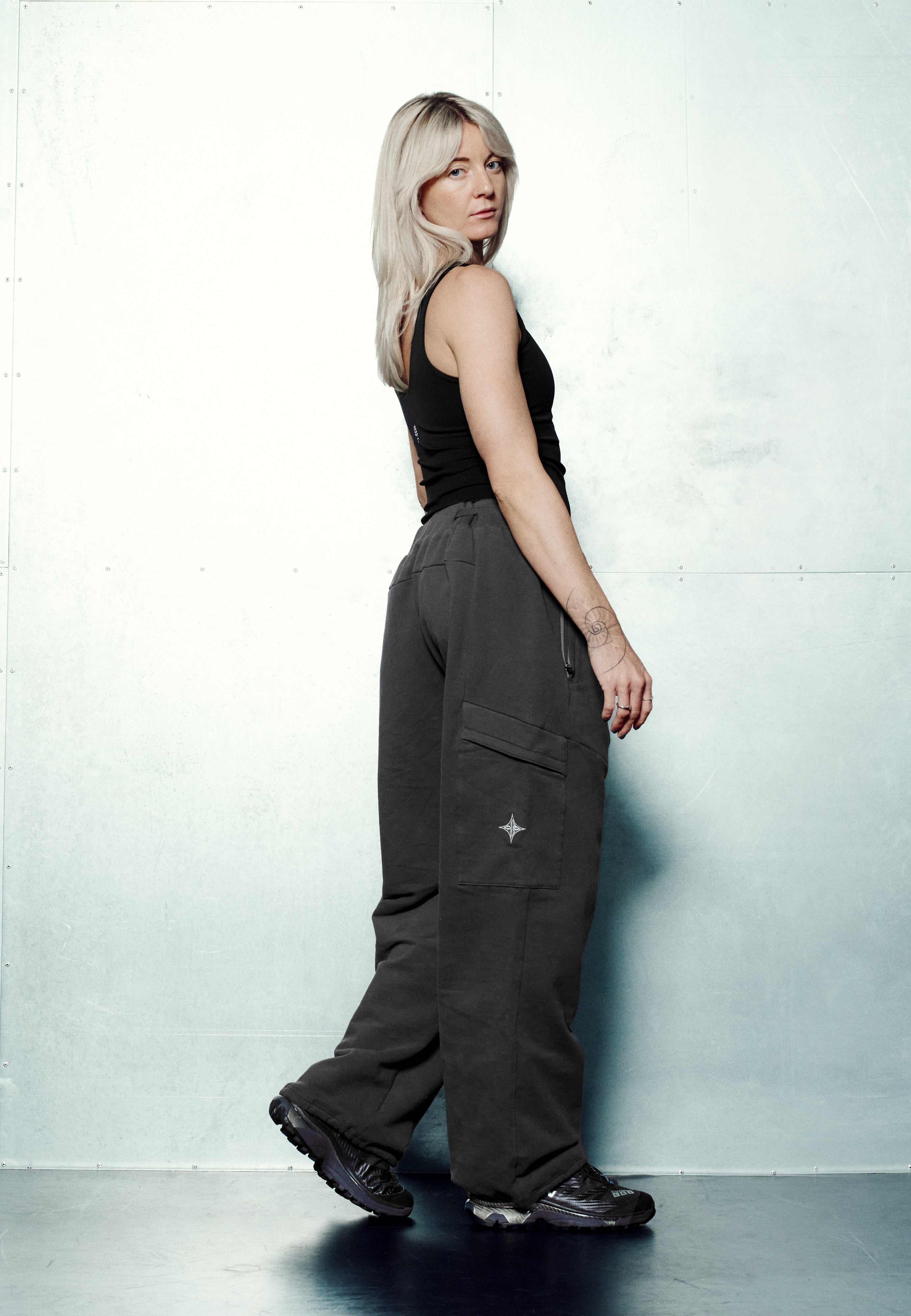 Tracer Pants Oversized - Grey