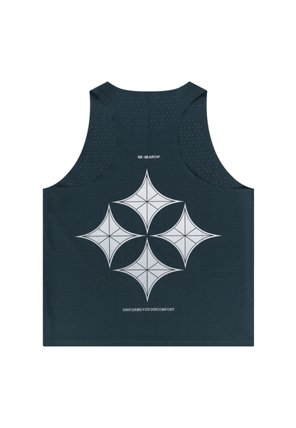 Mens Racing Tank - Grey