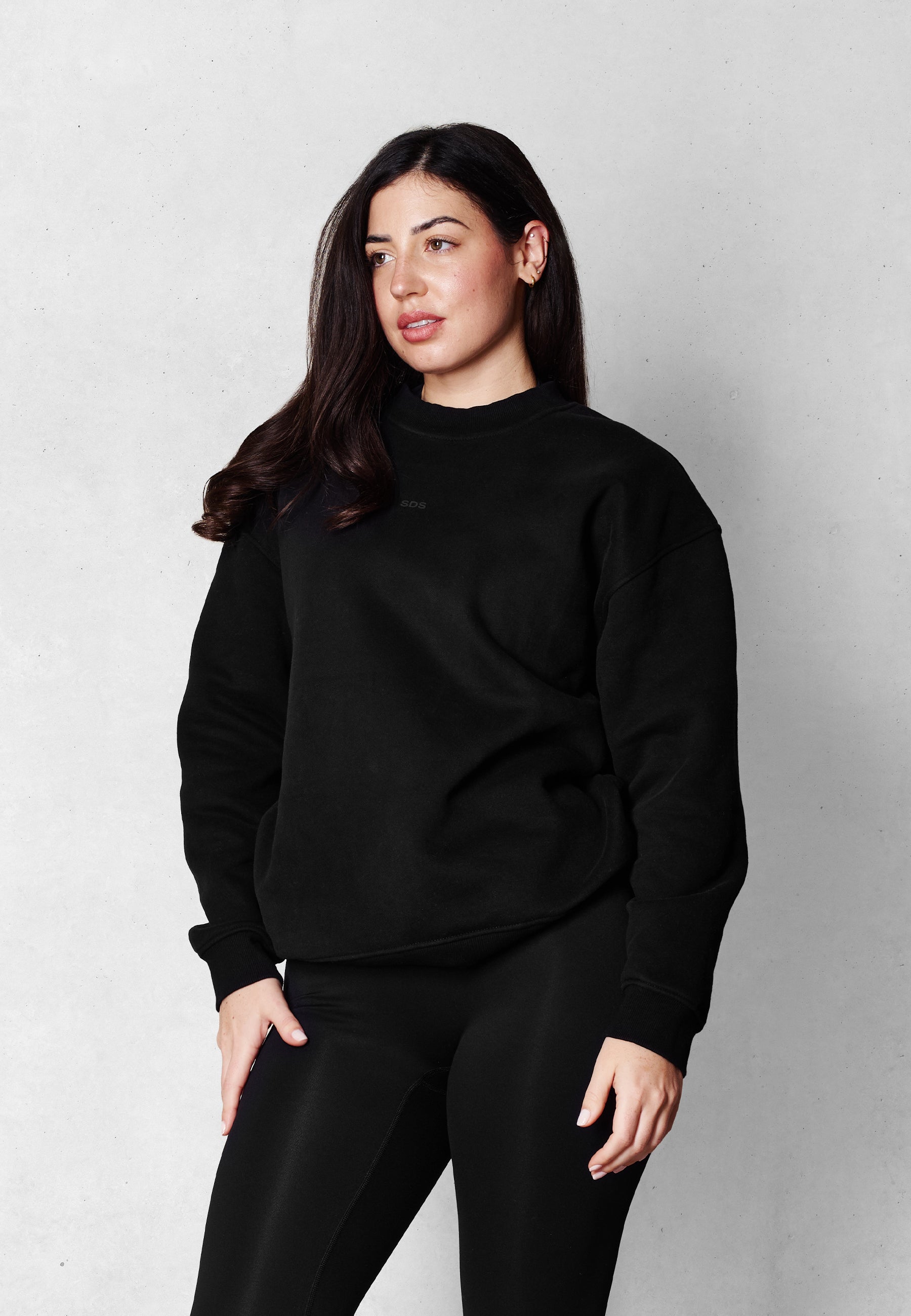 Oversized RD Sweater -Black