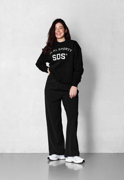 Real Sporty Sweater - Black