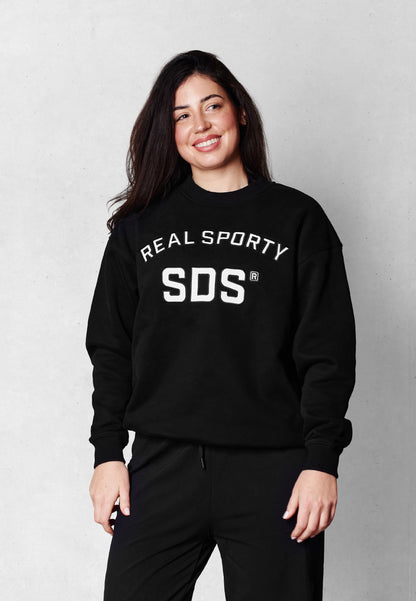 Real Sporty Sweater - Black