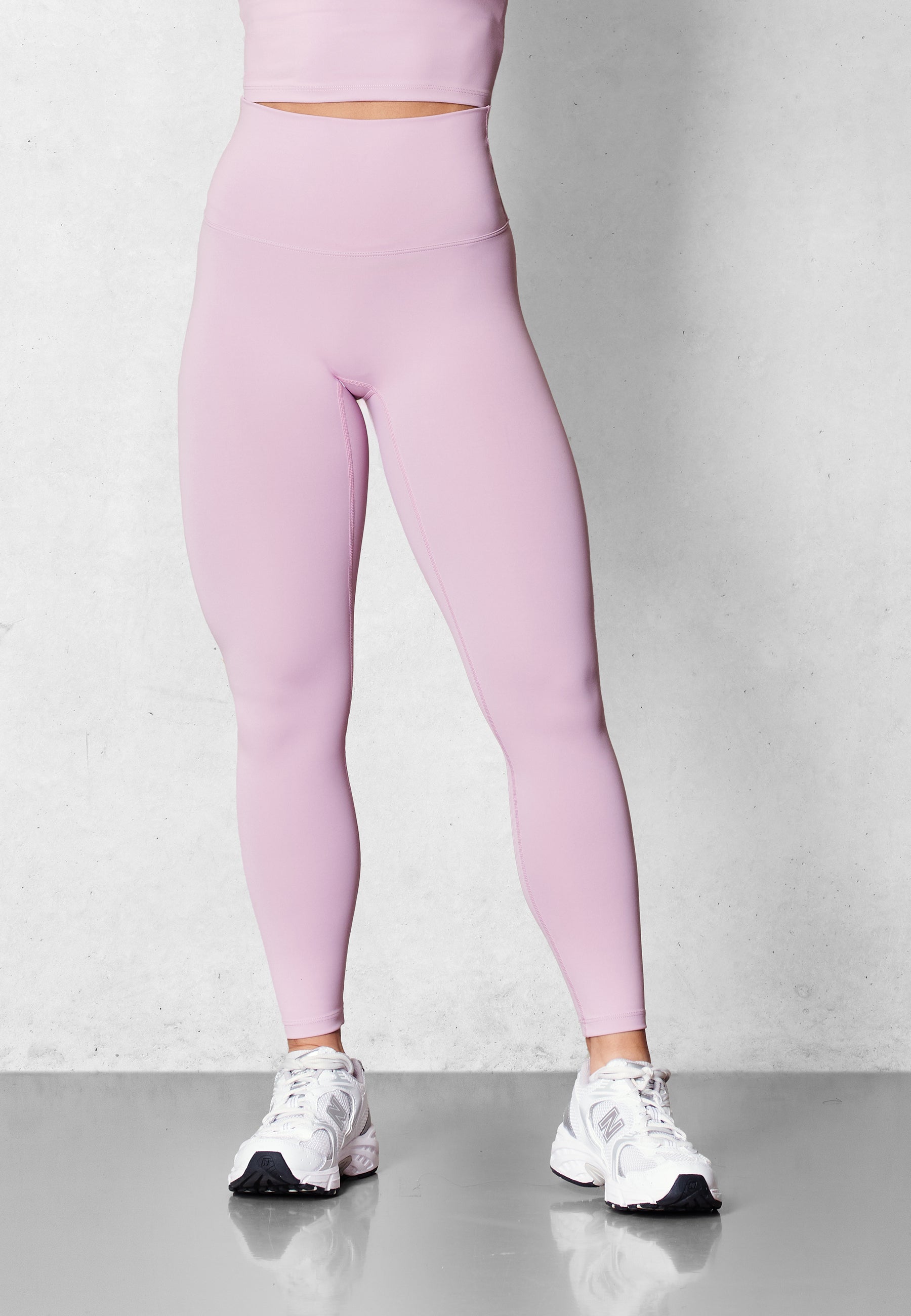 V-Shape Tights - Quartz Pink