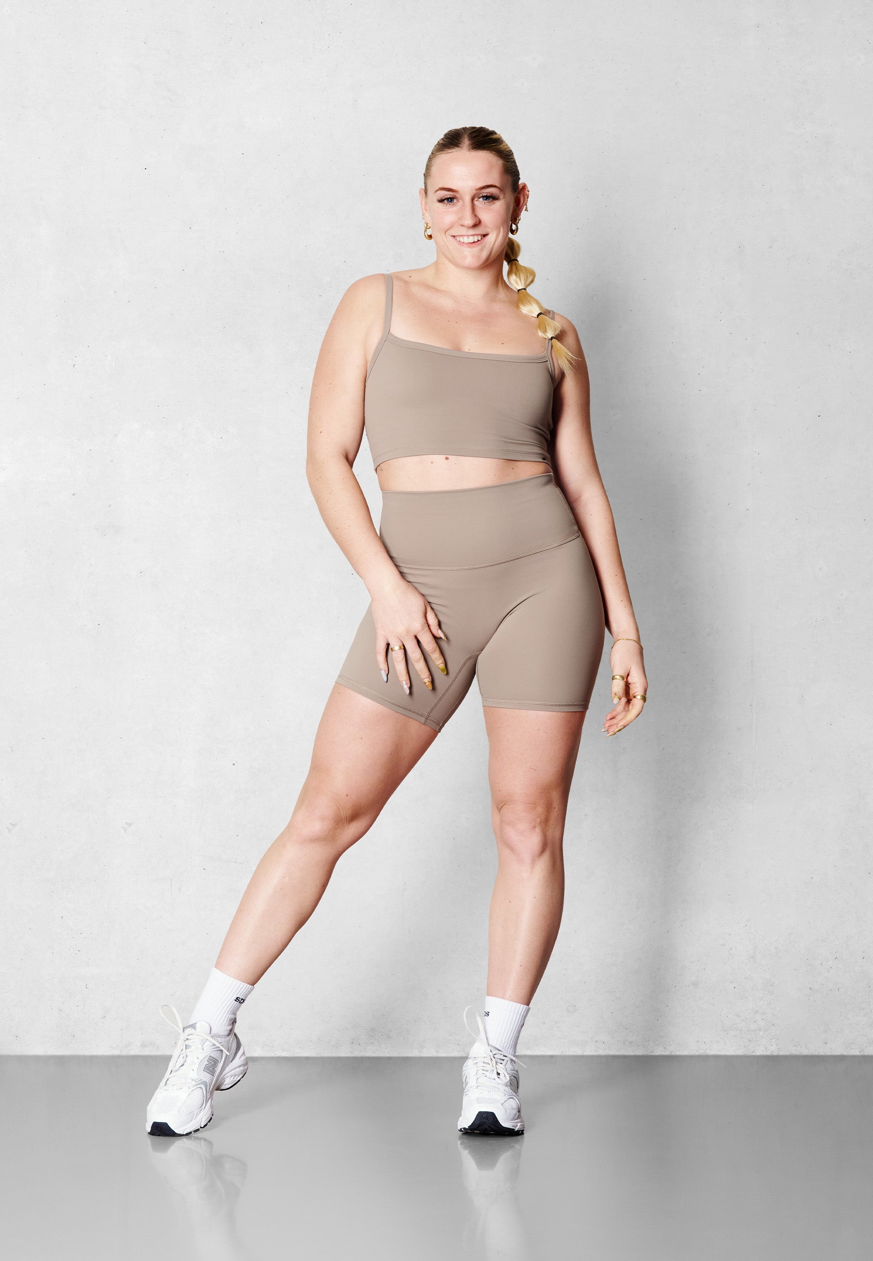 V2 Cropped Tank - Affogato