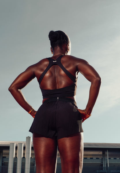 Endorphin Flare Run Shorts - Black