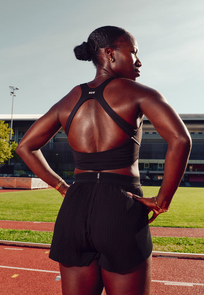 Endorphin Flare Run Shorts - Black