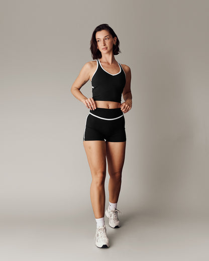Retro Shorts - Black