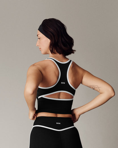 Retro Top - Black