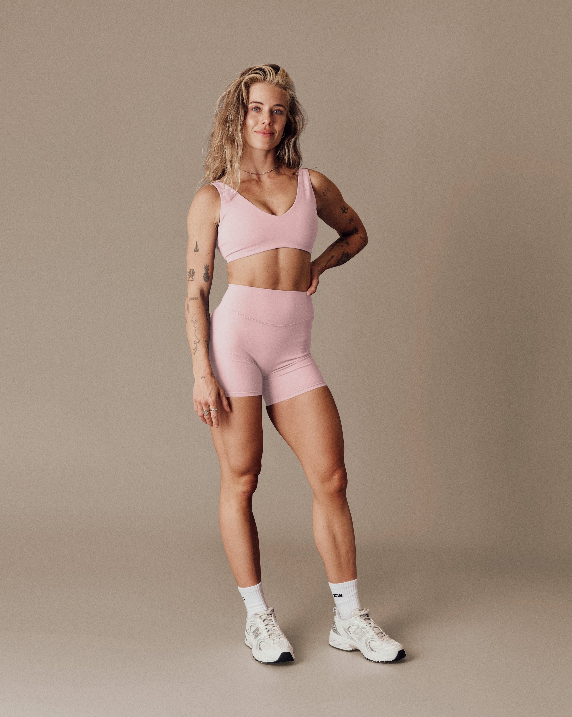 Aura Bra SculptFlex - Medium Support - Soft Rose