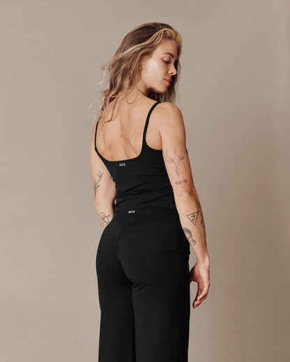 Classic Full Length Top- SculptFlex - Black