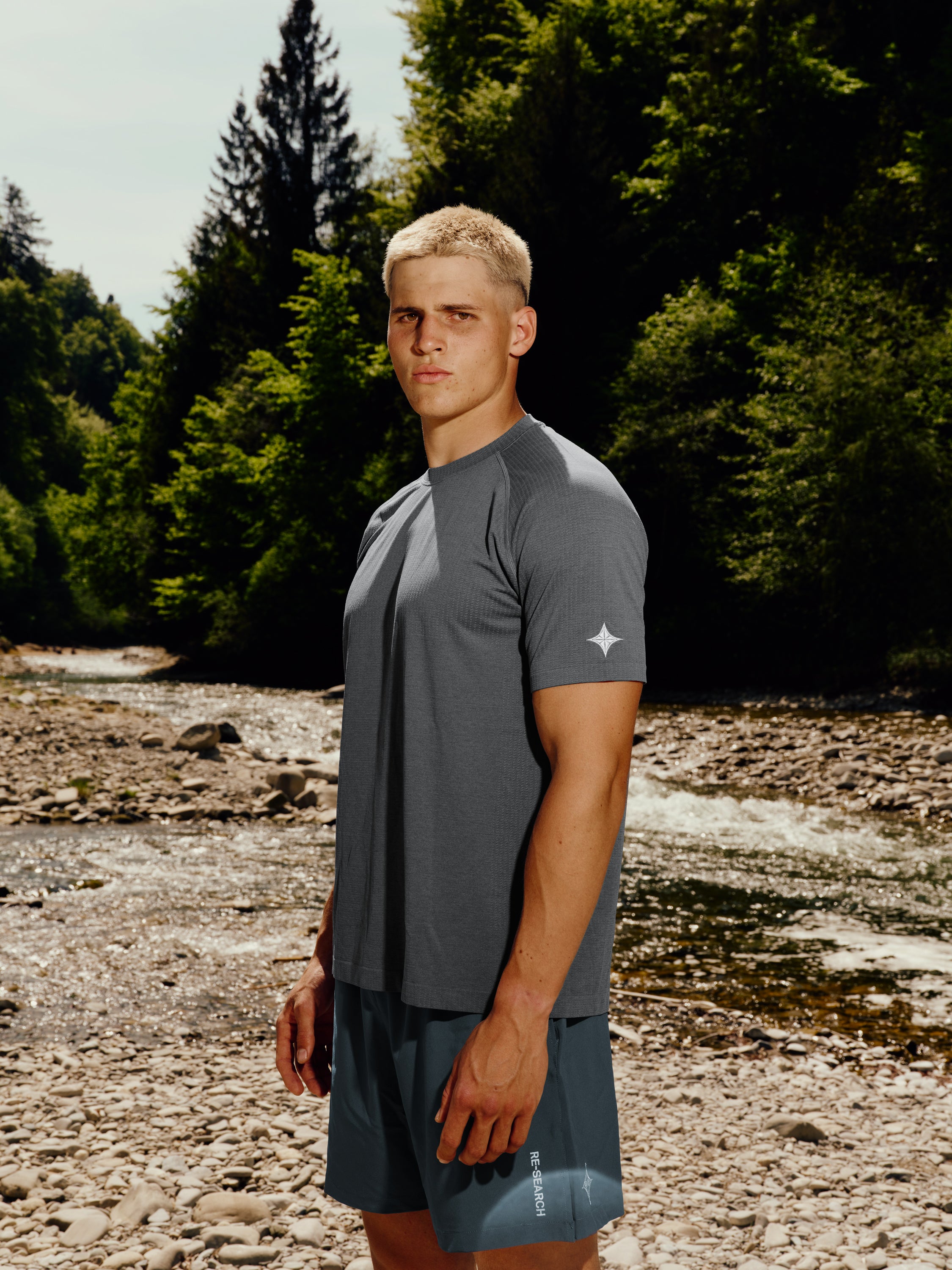 Performance T - Faded Blue