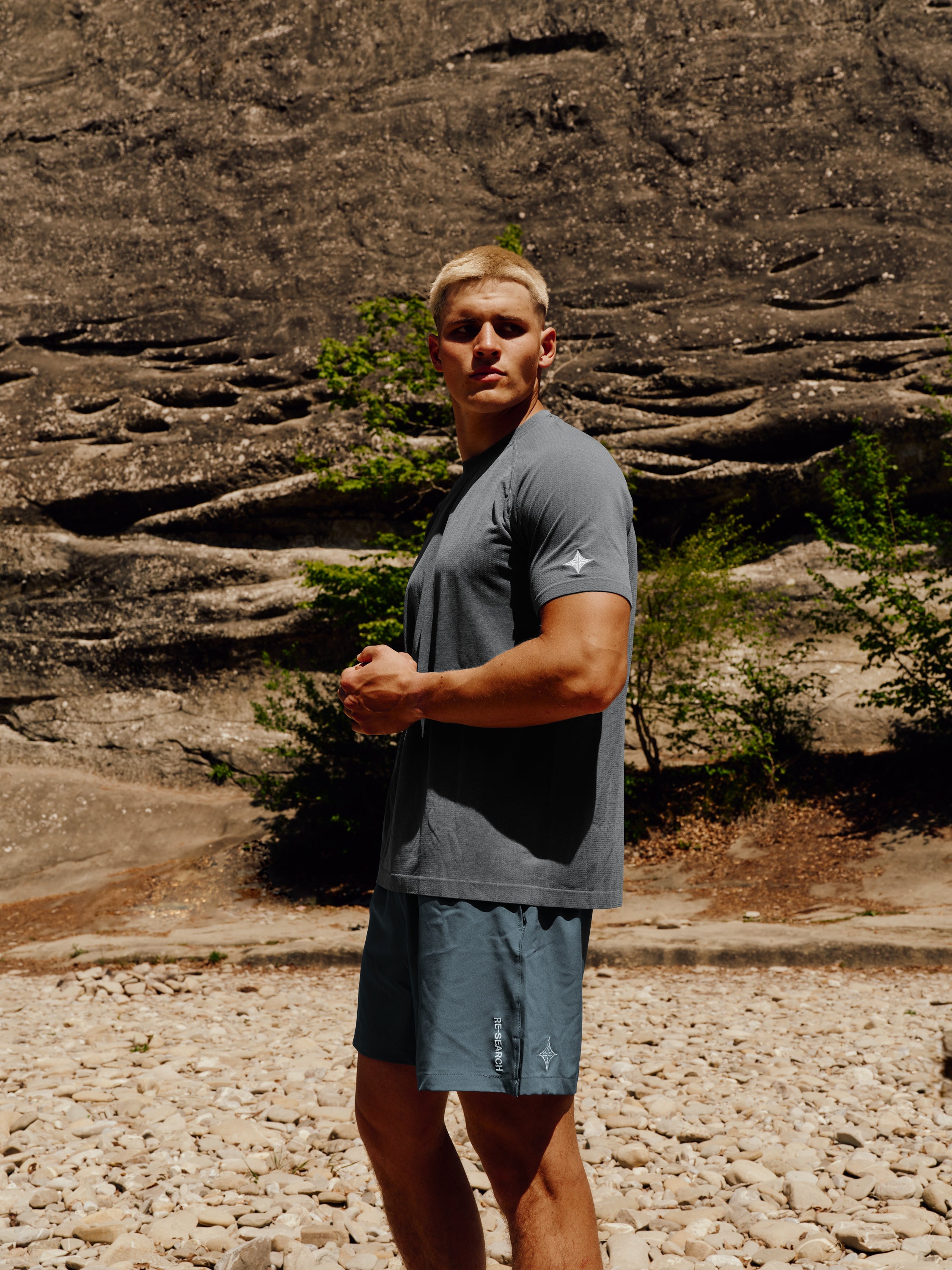 Performance T - Faded Blue