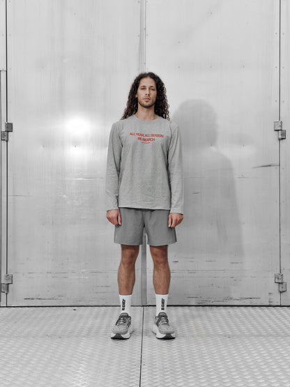 All Year Longline - Grey and Red