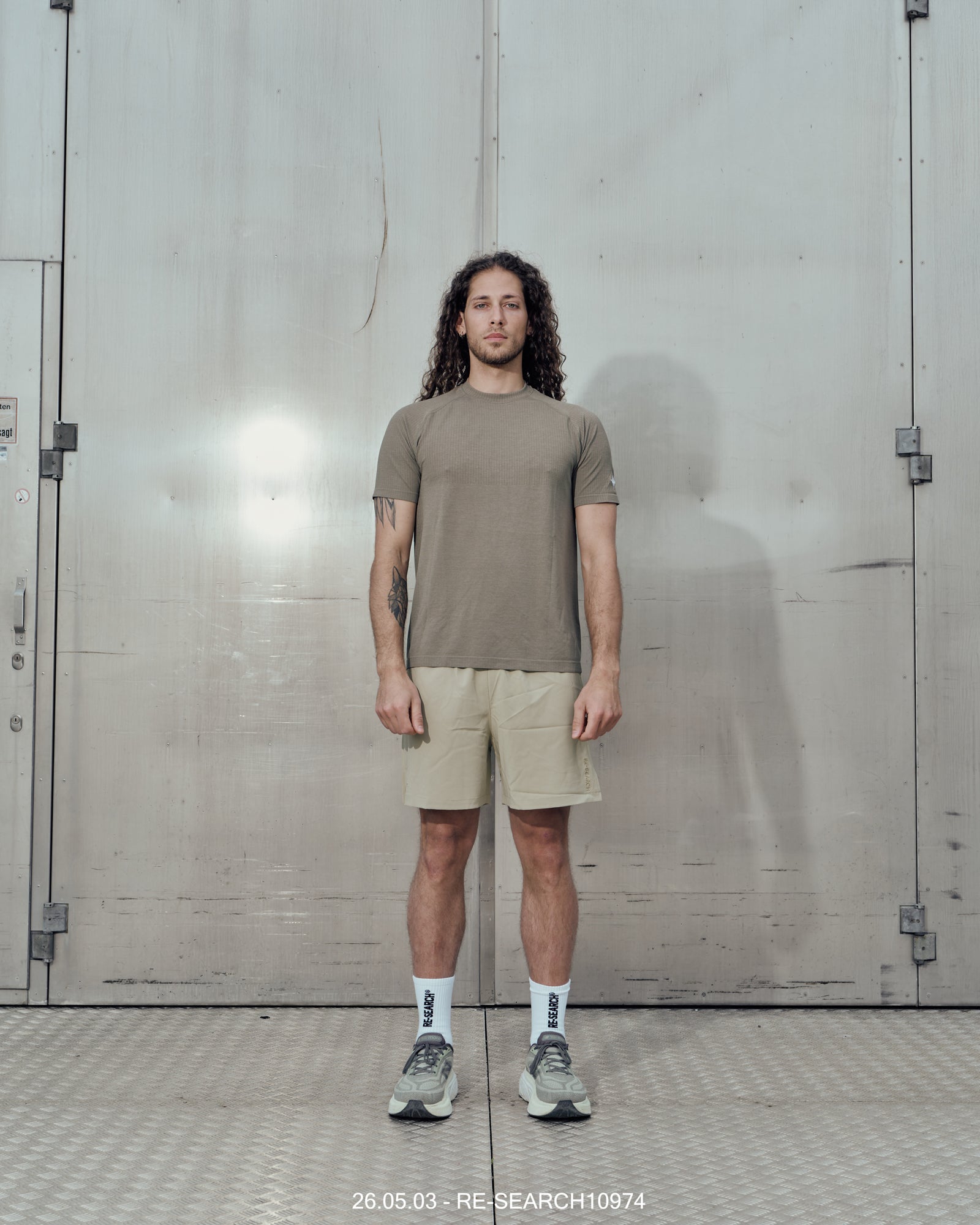 Training Shorts - Khaki (Ghost)