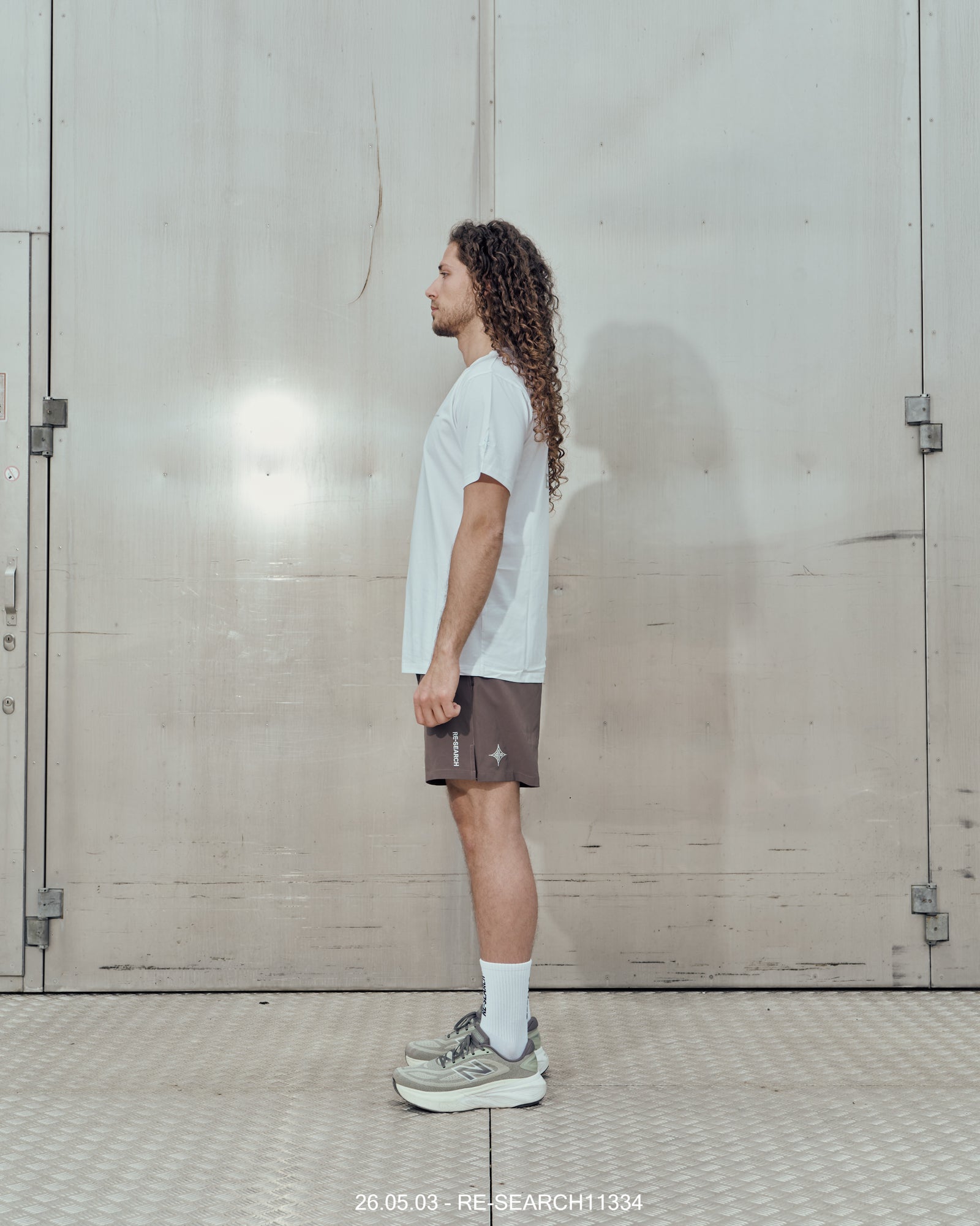 Training Shorts - Faded Brown