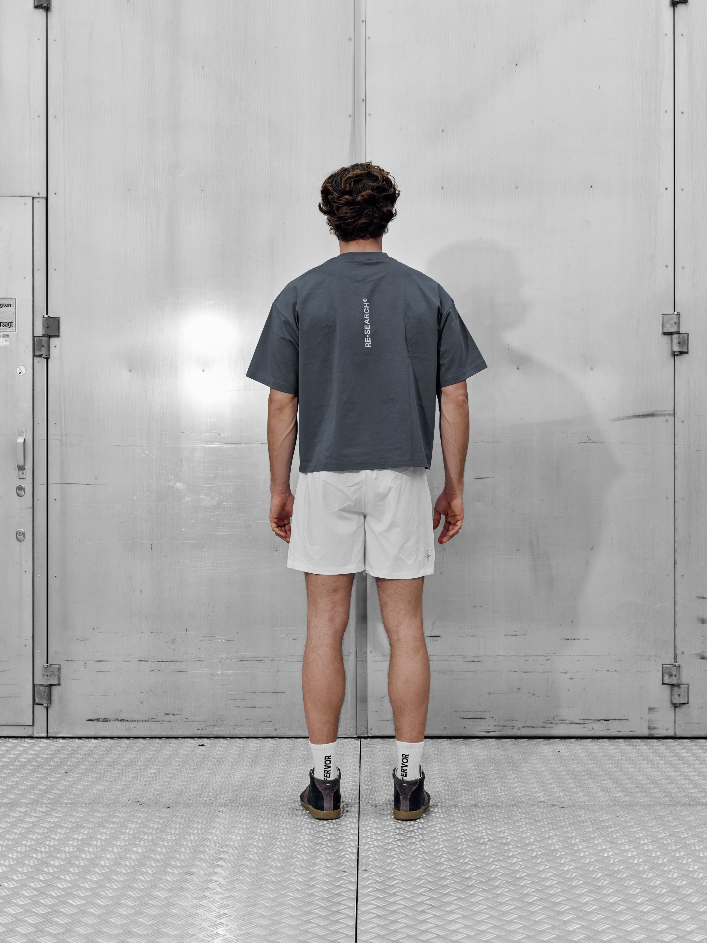 Season Start Heavyweight T - Faded Blue