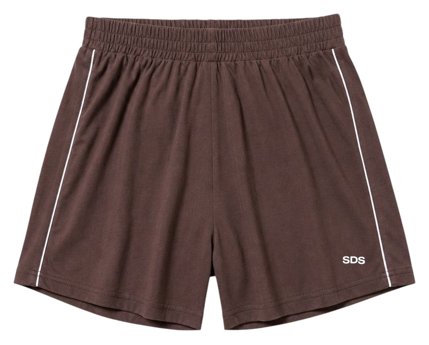 Cotton Shorts - Nut Brown