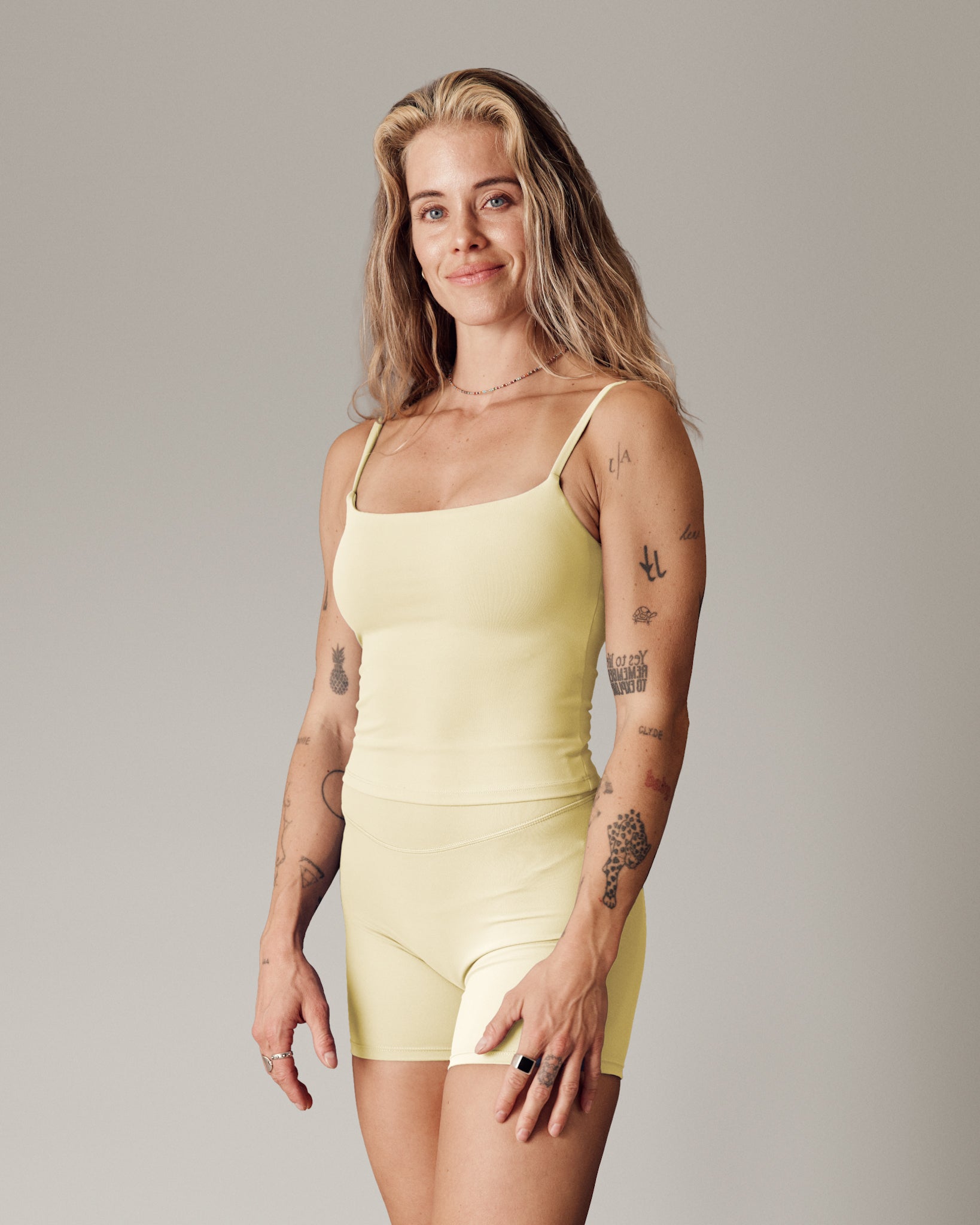 Classic Full Length Top- SculptFlex -  Butter Yellow