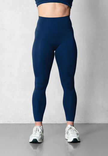 Petrol Blue Classic High Waisted Leggings