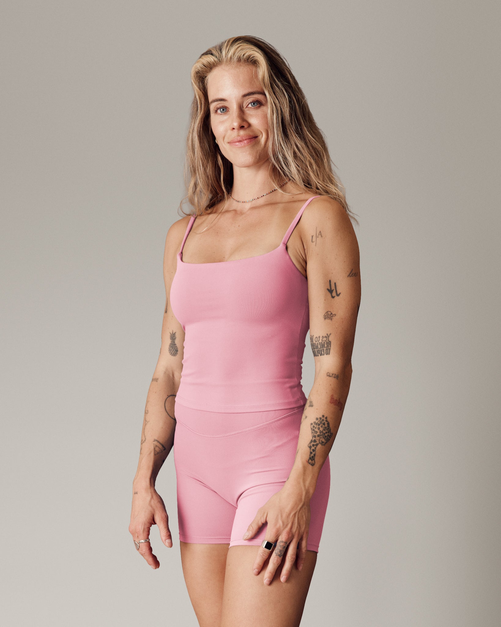 Classic Full Length Top- SculptFlex - Pink