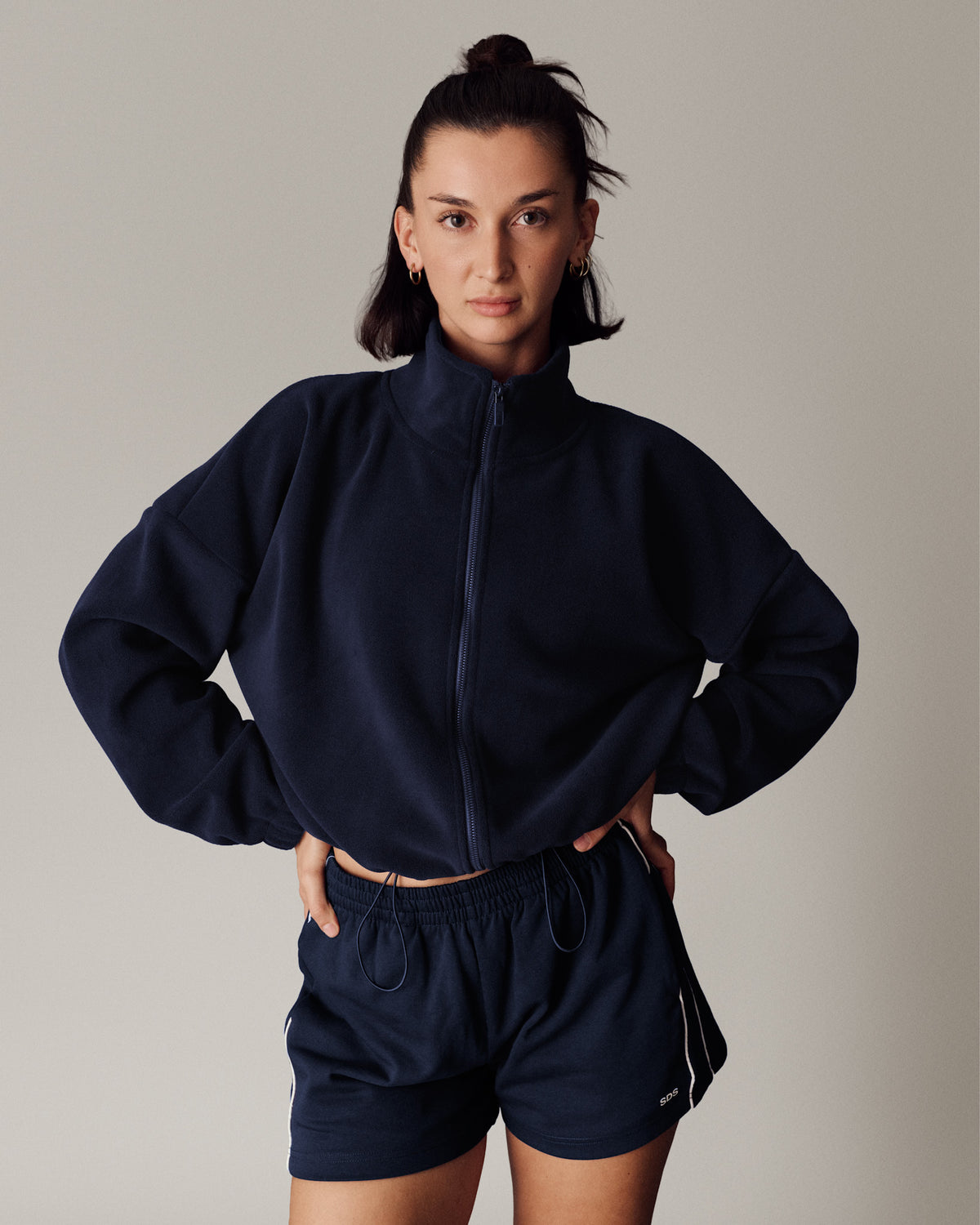 Soft Fleece Jacket - Navy (Coming soon)