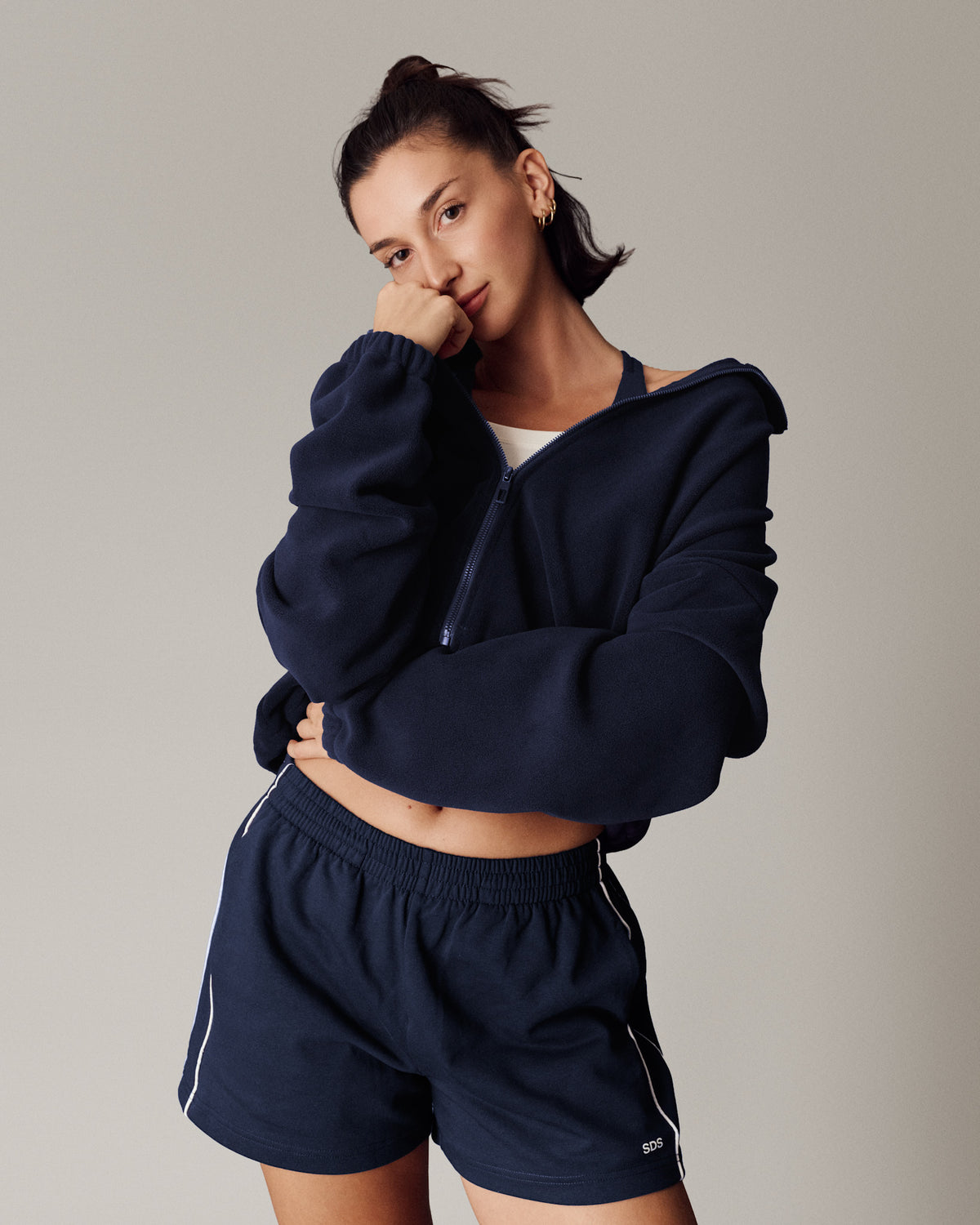 Soft Fleece Jacket - Navy (Coming soon)