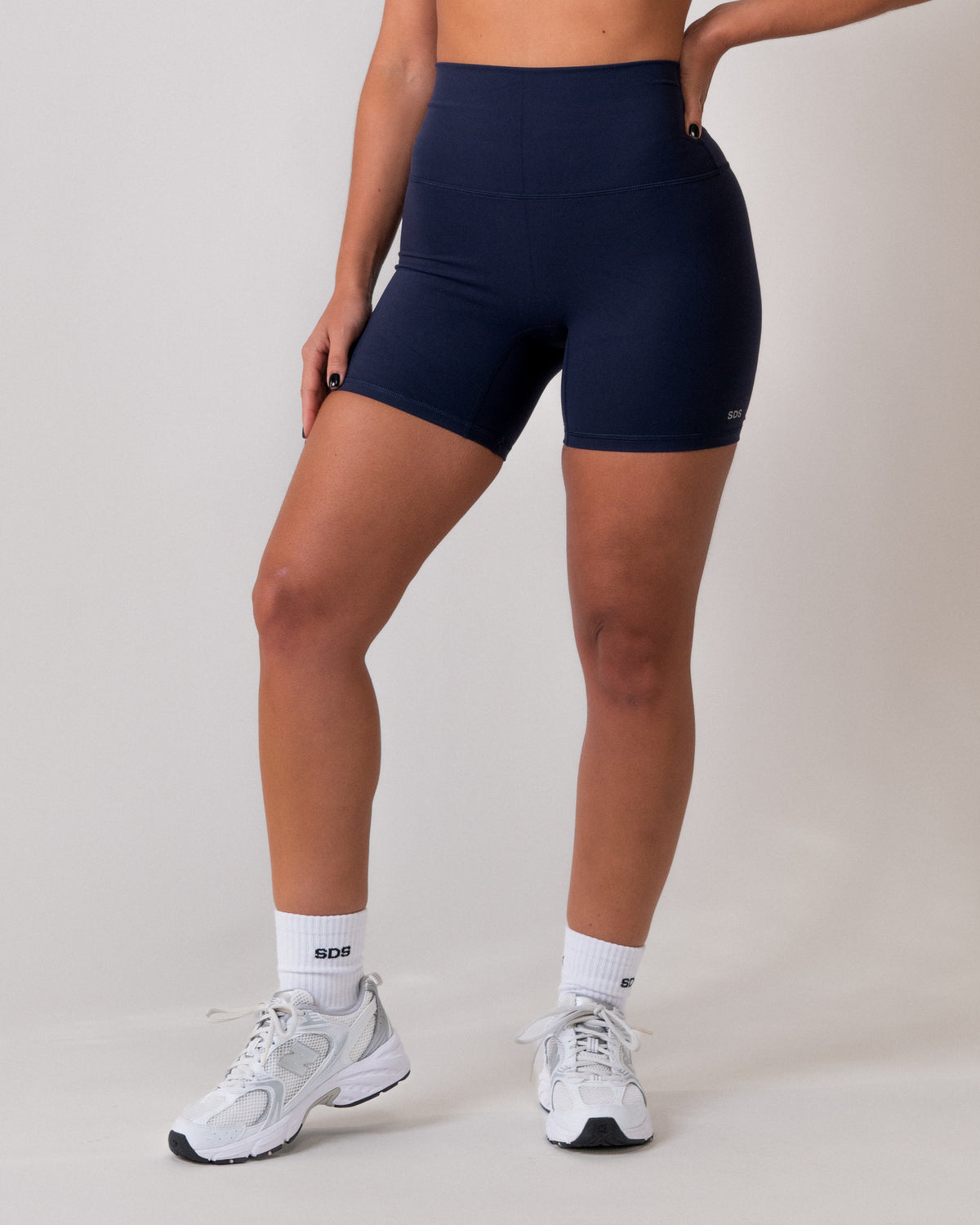 Biker Shorts - High Waist - Navy Blue (Coming soon)