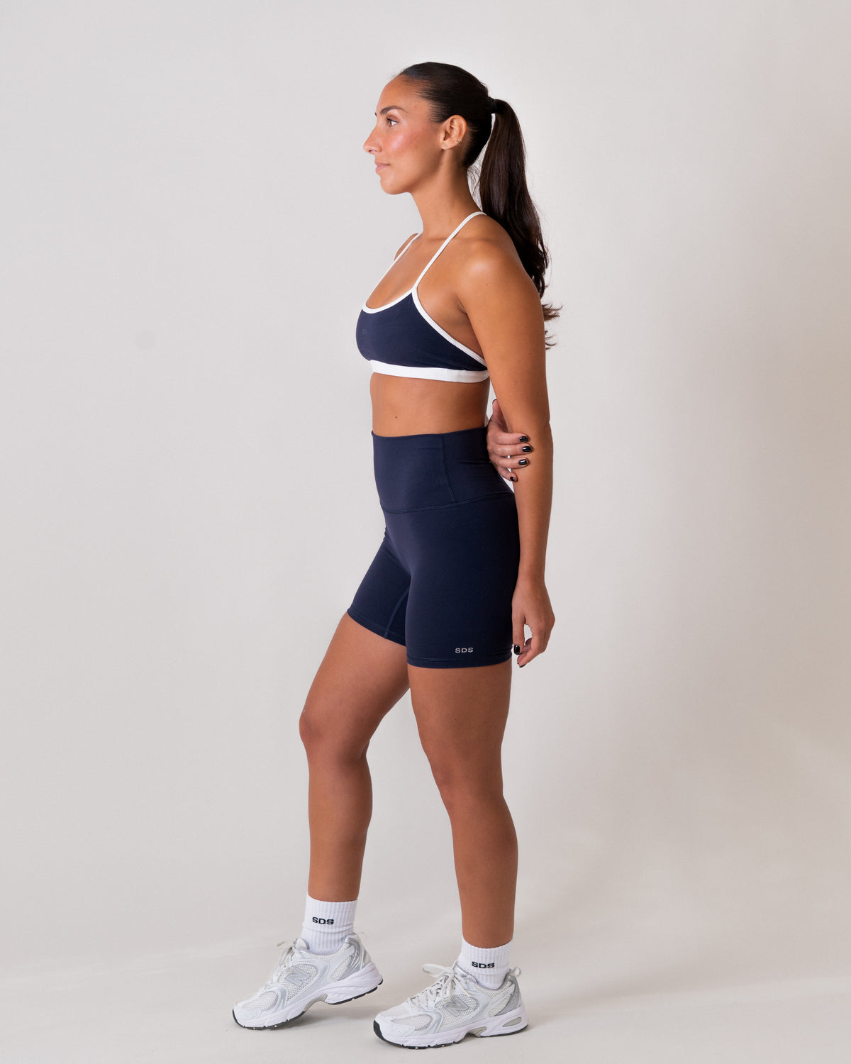 Biker Shorts - High Waist - Navy Blue (Coming soon)