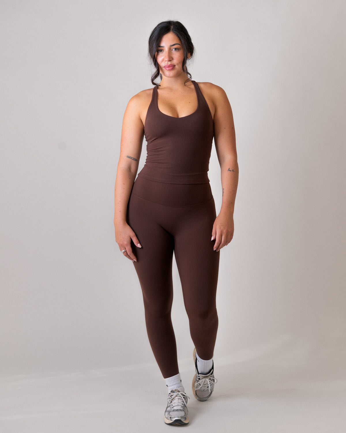 Racing Top - Full Length - Brown
