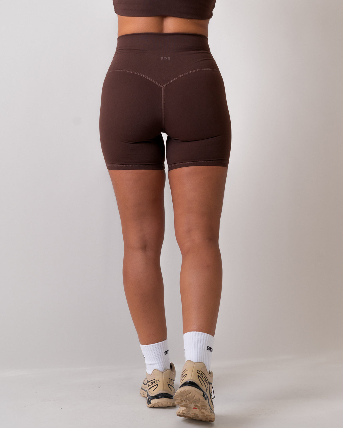 Biker Shorts - High Waist - Brown (Coming soon)