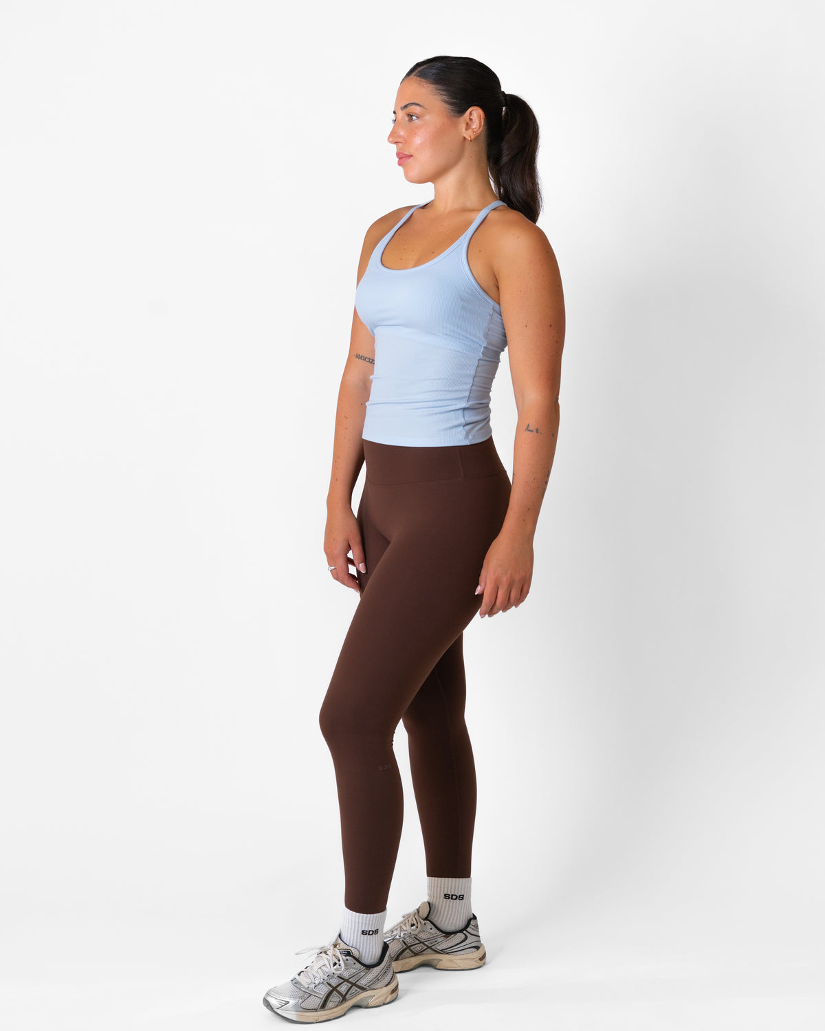 Racer Tank - basis Natural Fiber - Sky Blue (Coming Soon)