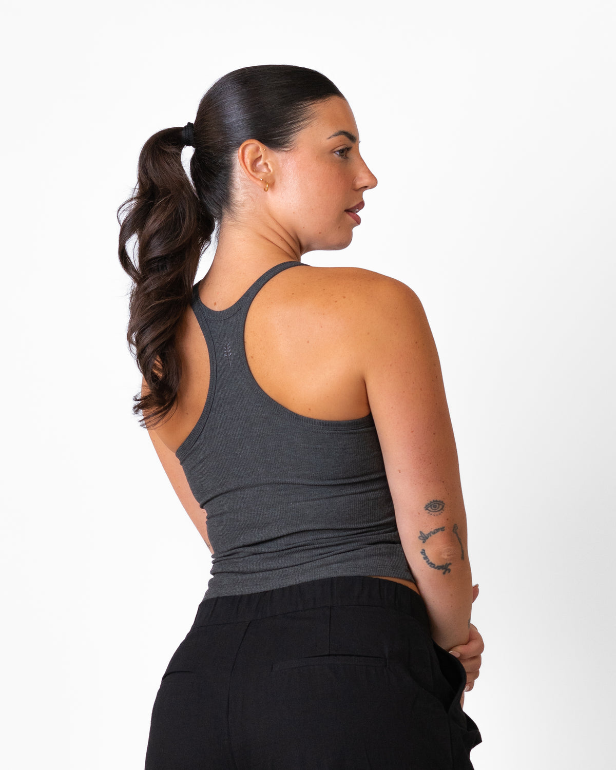 Racer Tank - basis Natural Fiber - Dark Grey (Coming Soon)