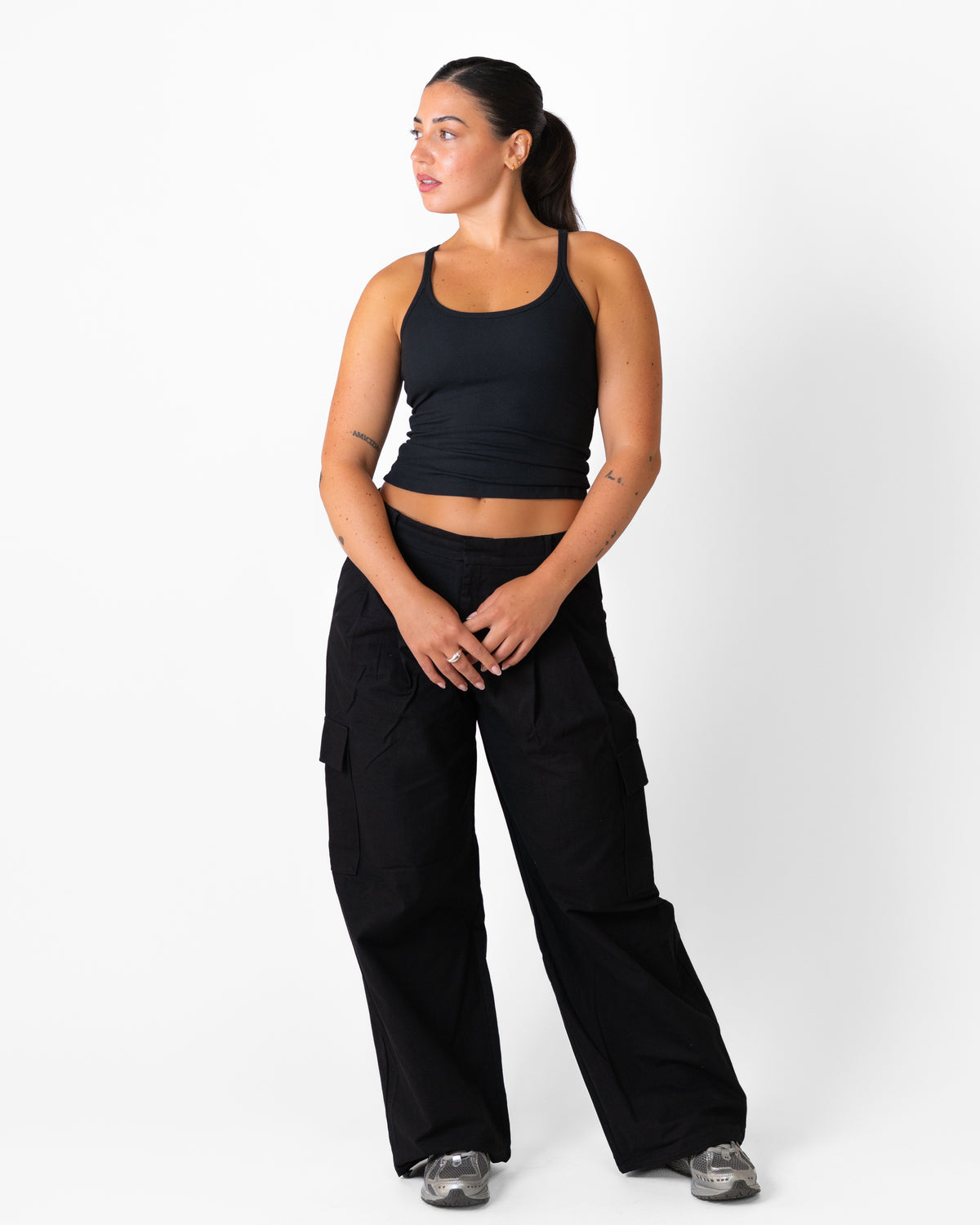 Racer Tank - basis Natural Fiber - Black (Coming Soon)