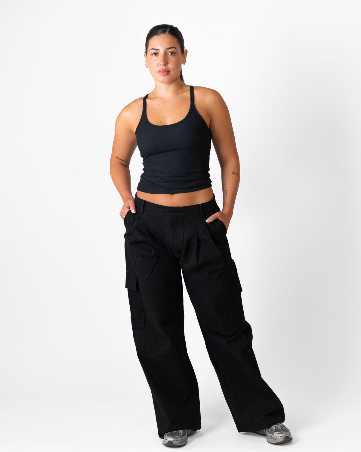 Racer Tank - basis Natural Fiber - Black (Coming Soon)