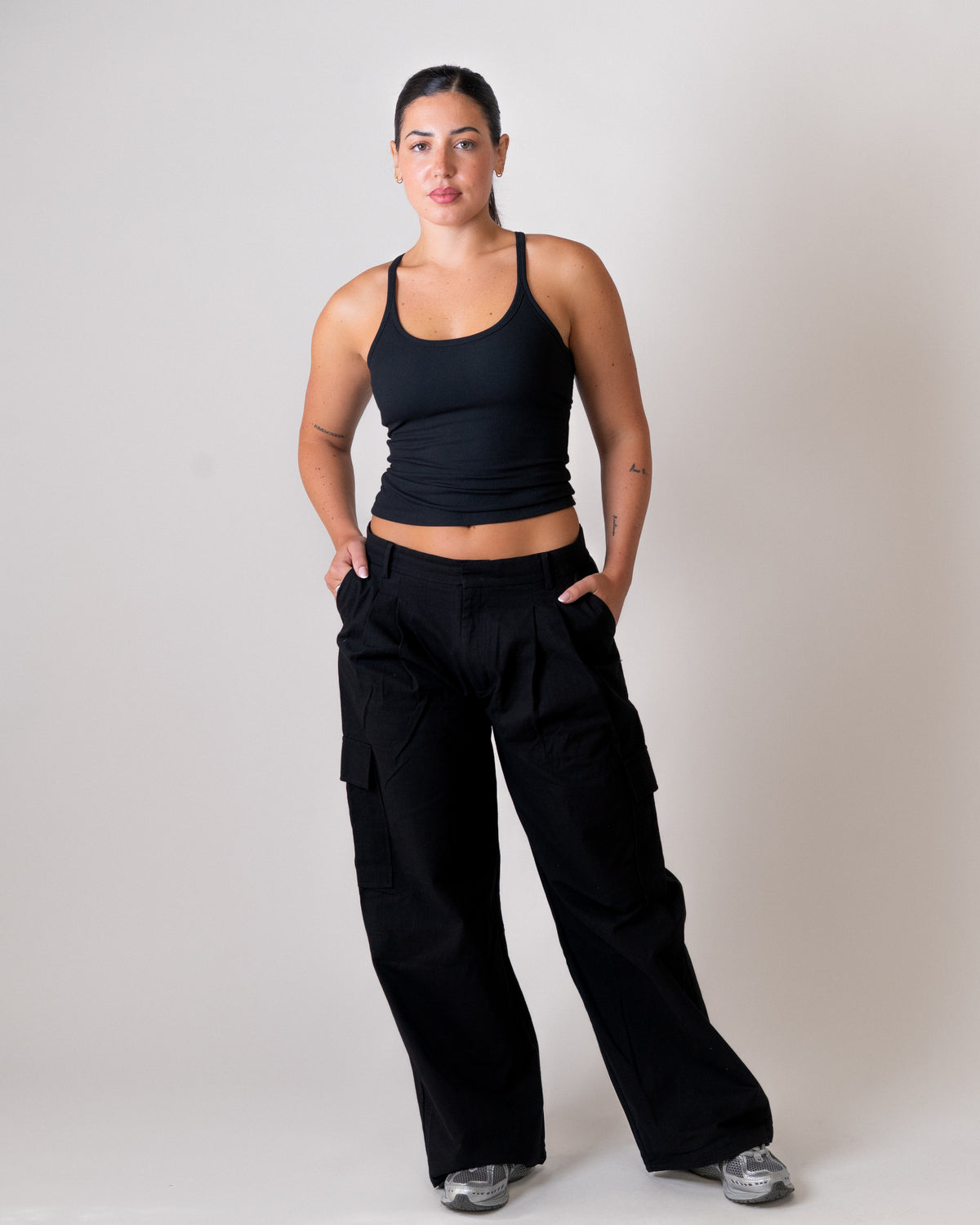 Racer Tank - basis Natural Fiber - Black (Coming Soon)