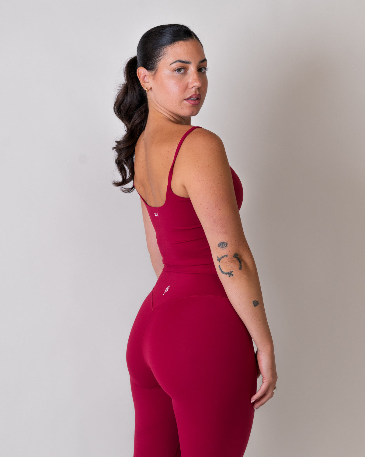 Classic Full Length Top- SculptFlex -  Red (Copy)