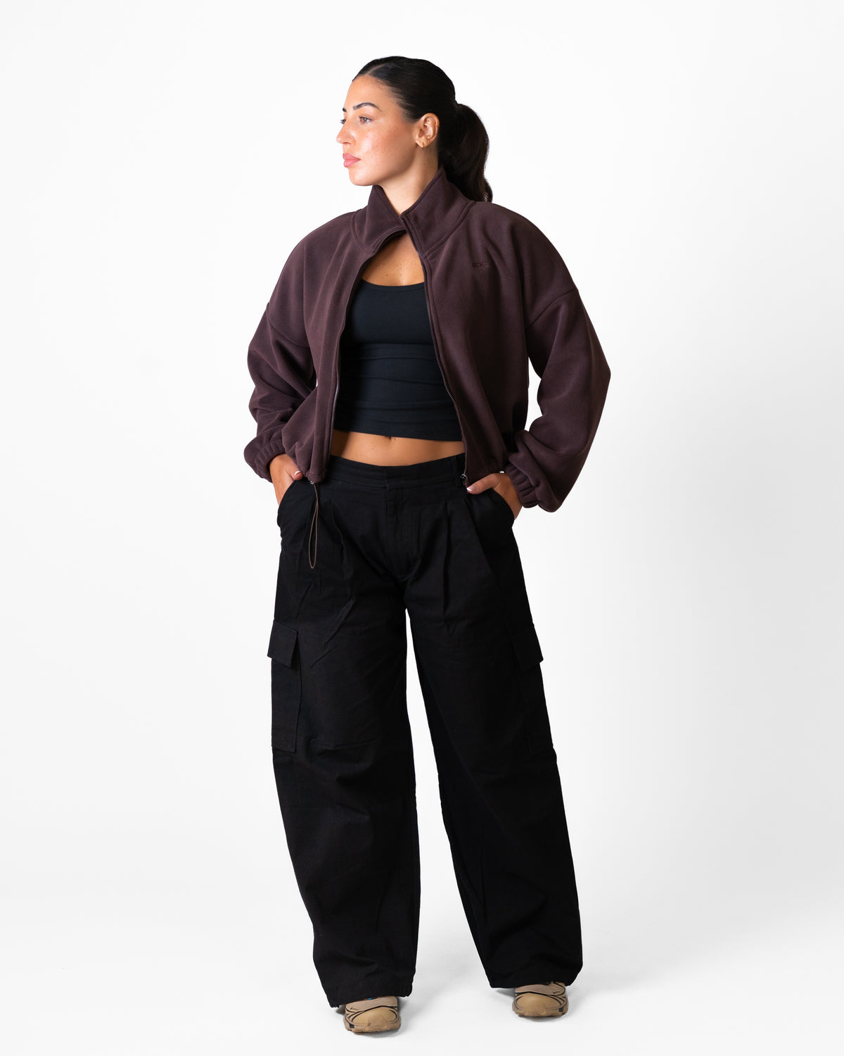 Soft Fleece Jacket - Brown (Coming Soon)