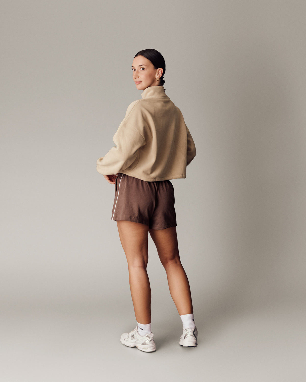 Soft Fleece Jacket - Beige