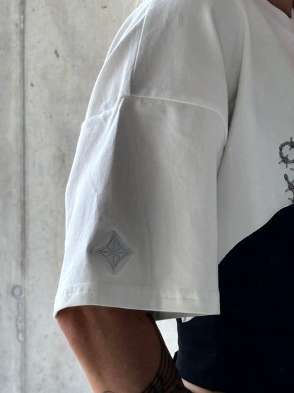 Cropped - Barbed-wire T