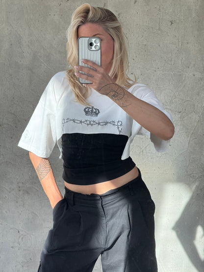 Cropped - Barbed-wire T