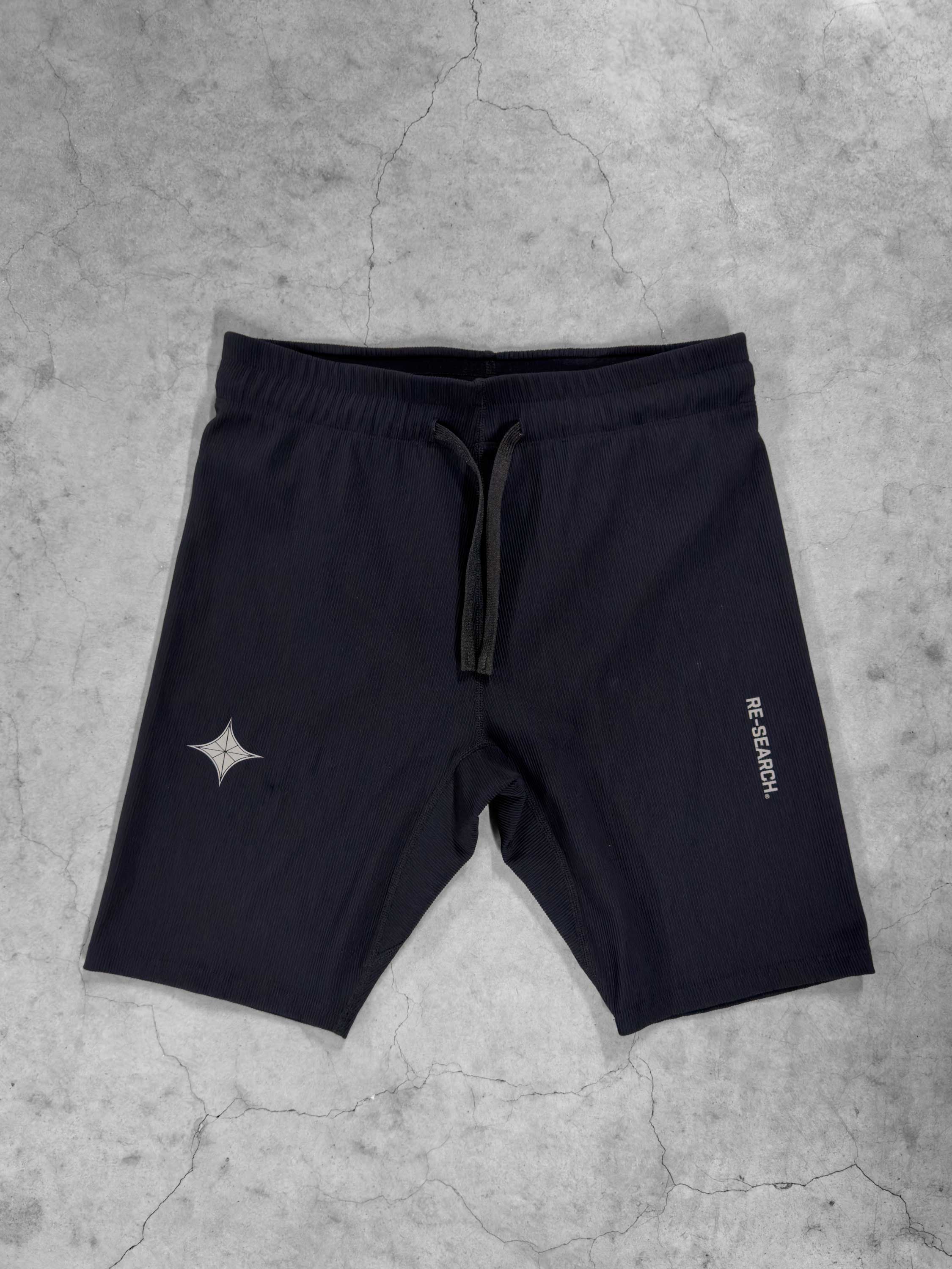 PRE-ORDER Ribbed Running Tights - Black