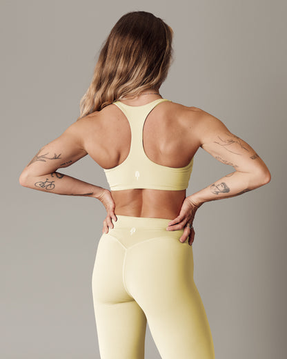 Racing Bra SculptFlex - Medium Support - Butter Yellow