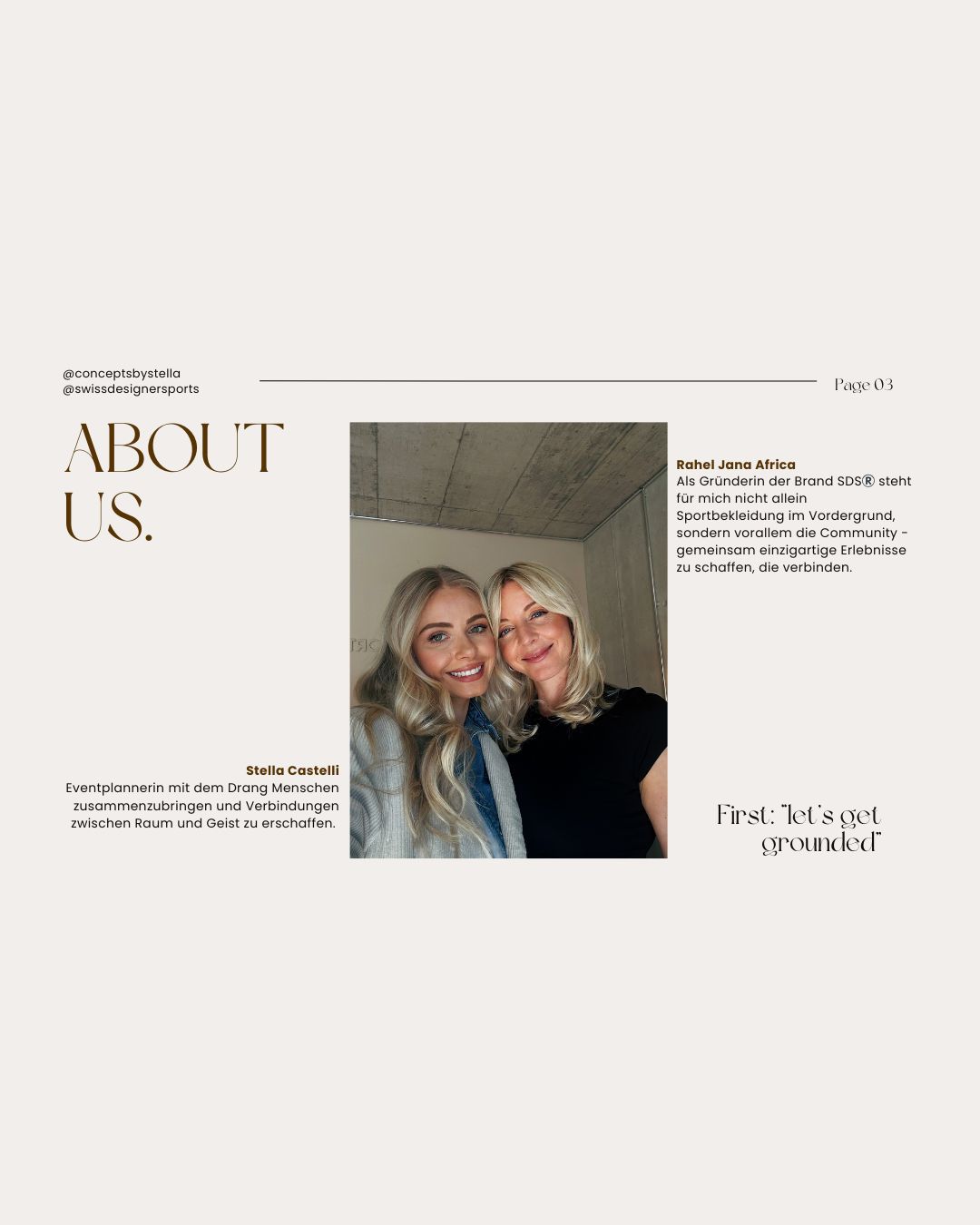 SELF CARE EVENT //  SDS x STELLA CASTELLI