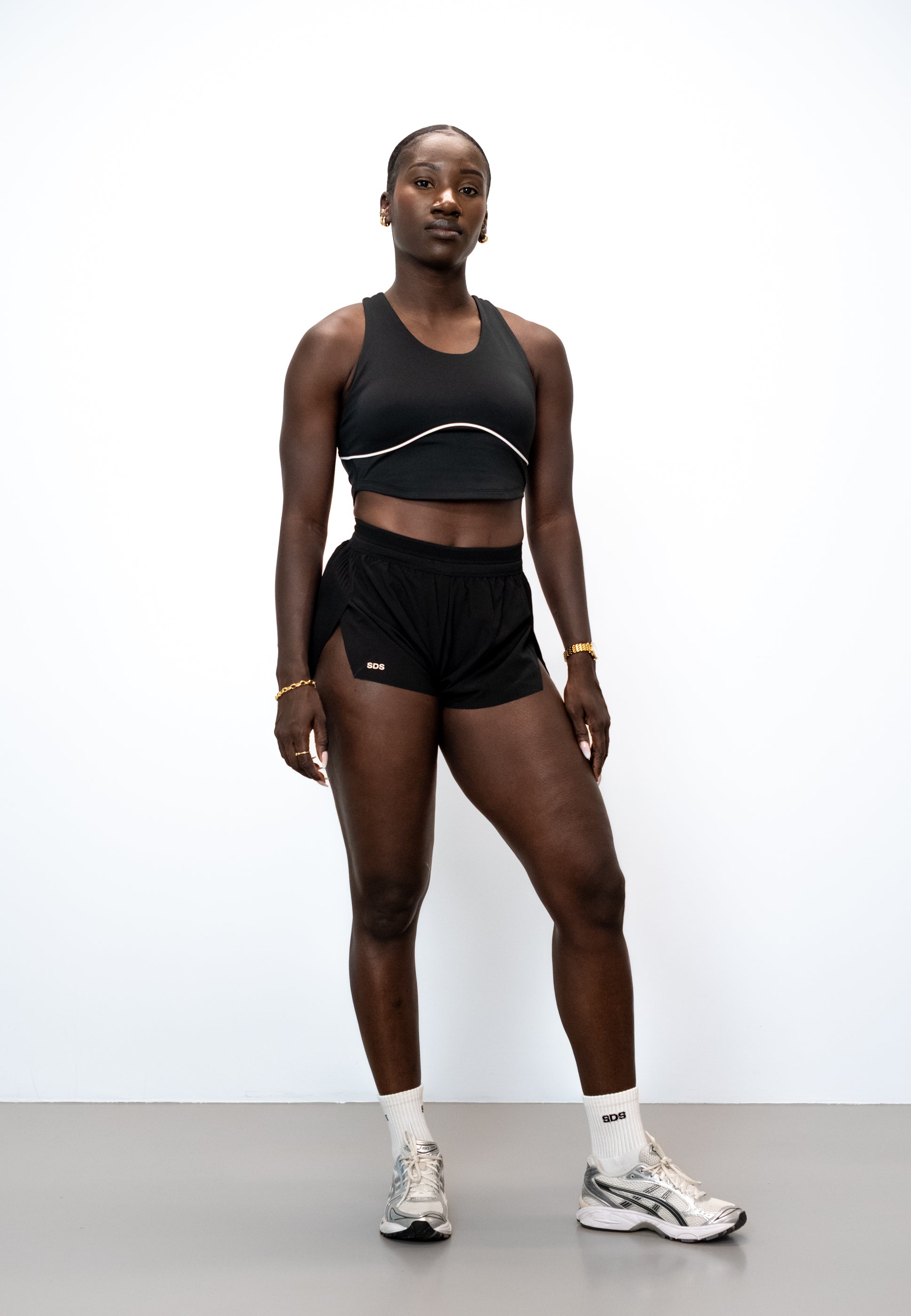 Endorphin Flare Run Shorts - Black