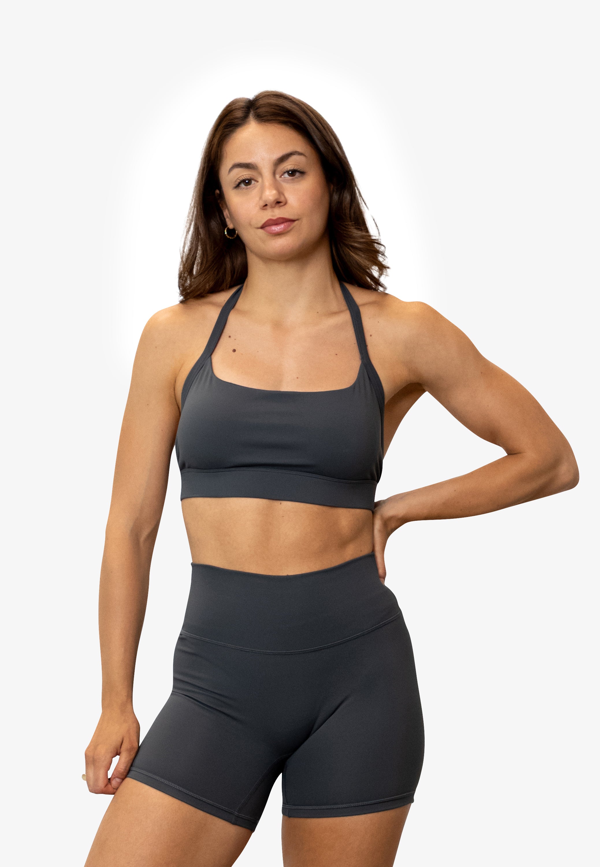 Halter Neck V2 - Stone Grey
