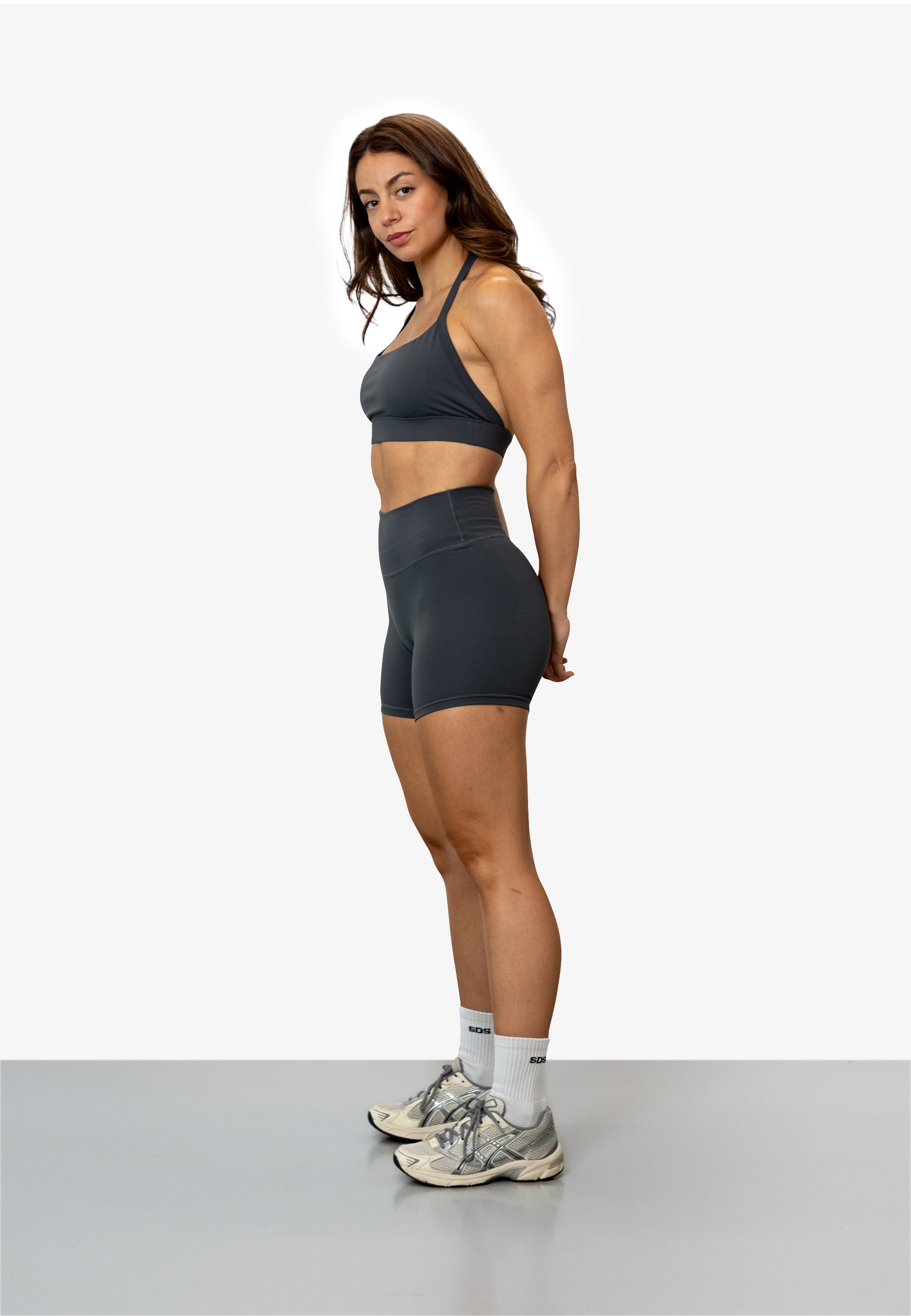 Halter Neck V2 - Stone Grey